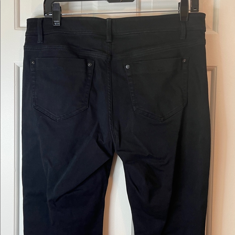 🌻J Jill Authentic Fit Black Slim Ankle Jeans Black - Picture 8 of 13